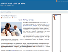 Tablet Screenshot of howtofixrelationships.com